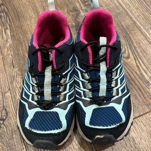 Little girls size 12 waterproof hiking shoes- Merrell